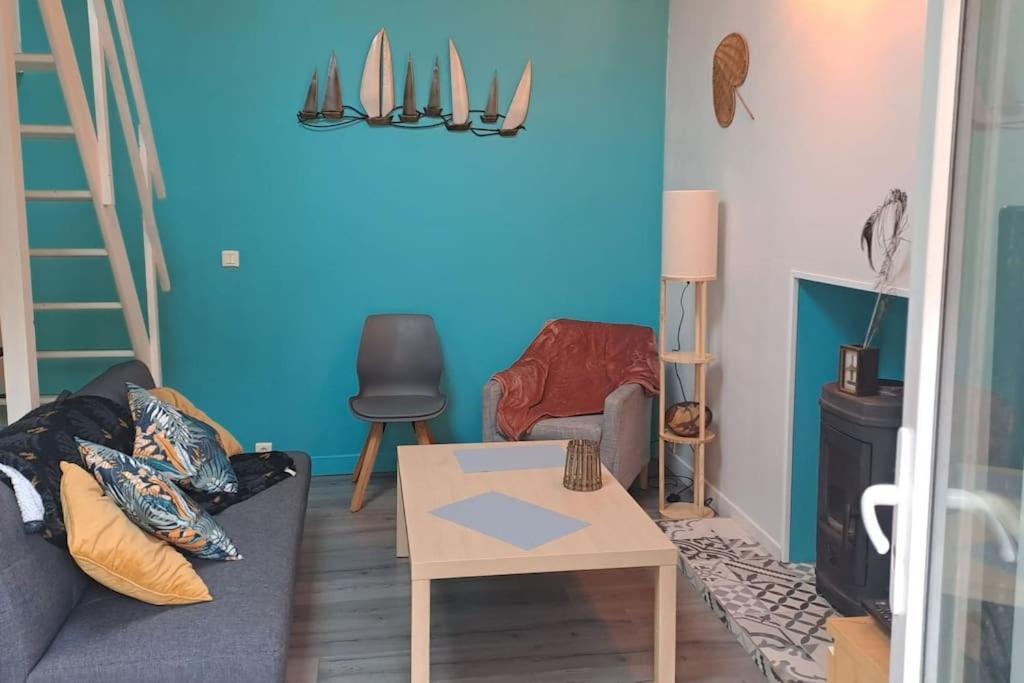 Charmante Petite Maison Proche Du Port, Maison 7 Binic Esterno foto